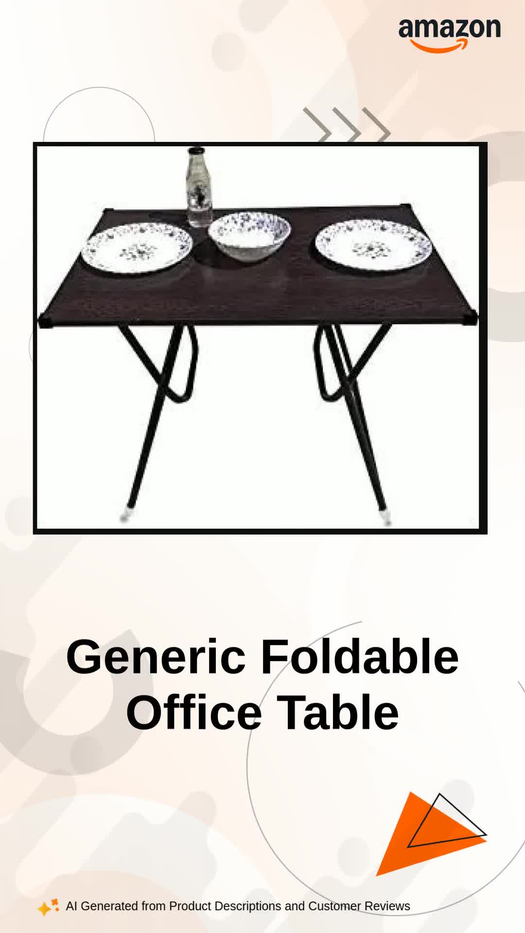 Generic Multipurpose Foldable Office Table